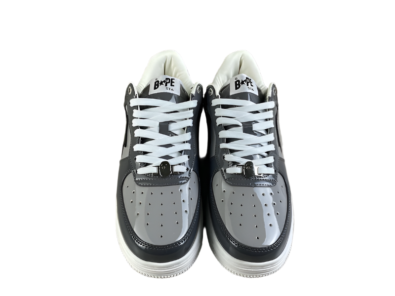 BAPESTA - GREY/BLACK - Fitted Central PNW