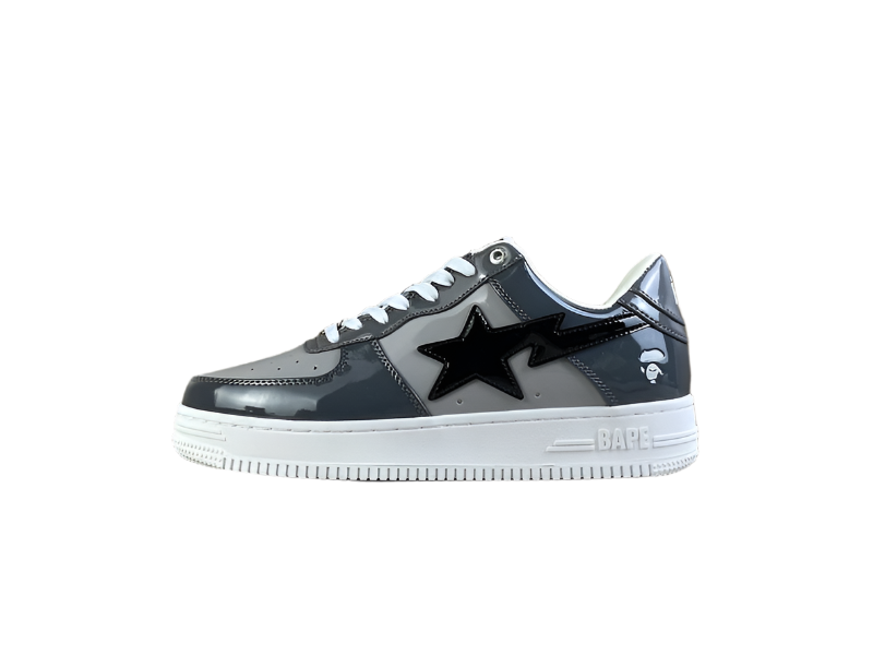 BAPESTA - GREY/BLACK - Fitted Central PNW