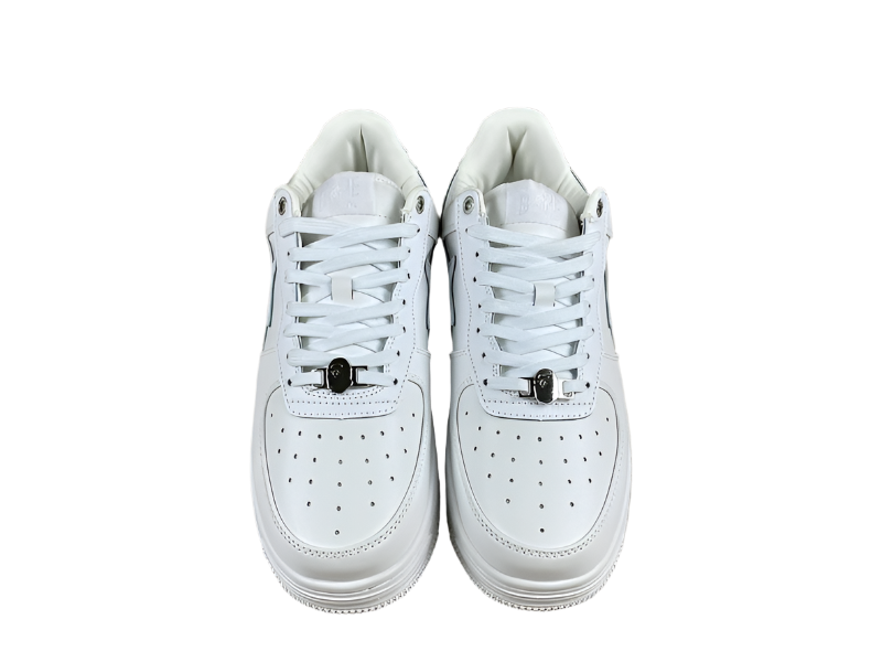 BAPESTA - ALL WHITE - Fitted Central PNW