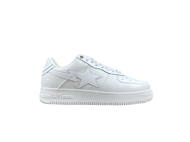 BAPESTA - ALL WHITE - Fitted Central PNW