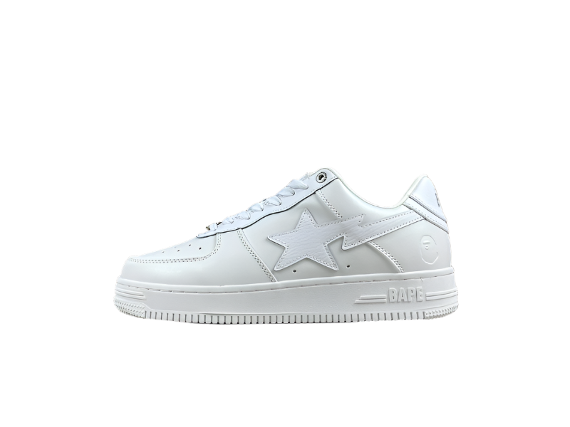 BAPESTA - ALL WHITE - Fitted Central PNW