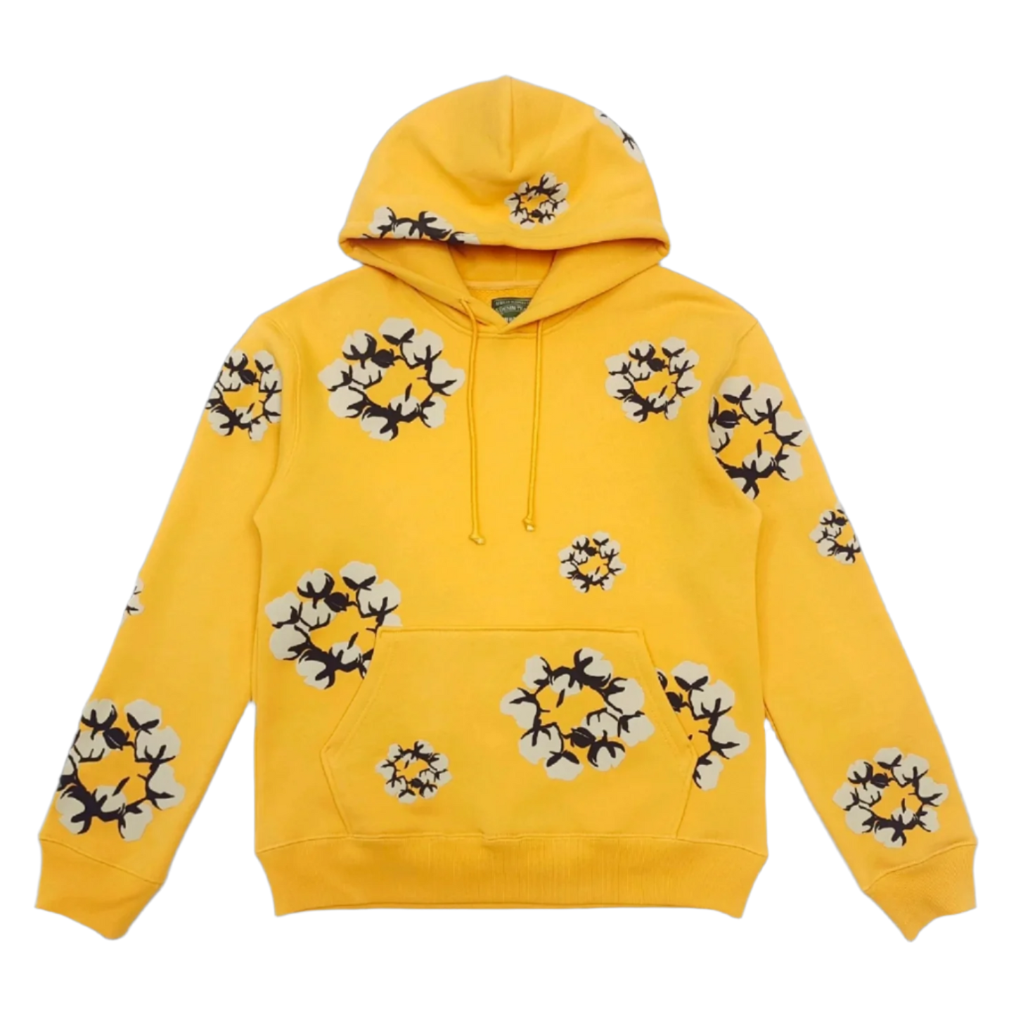 DENIM TEARS - Cactus- Yellow - Hoodie - Fitted Central PNW