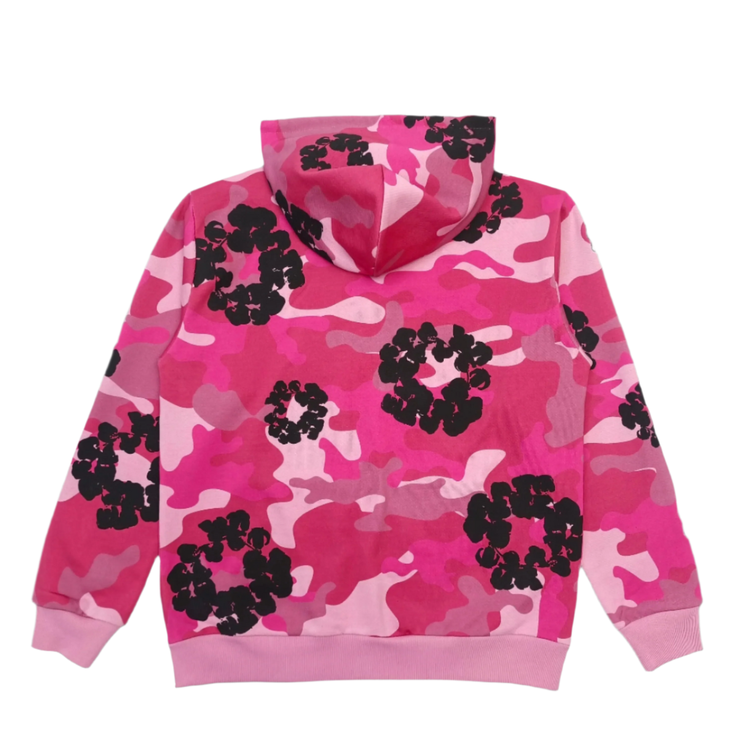 DENIM TEARS - Camo - Pink - Hoodie - Fitted Central PNW