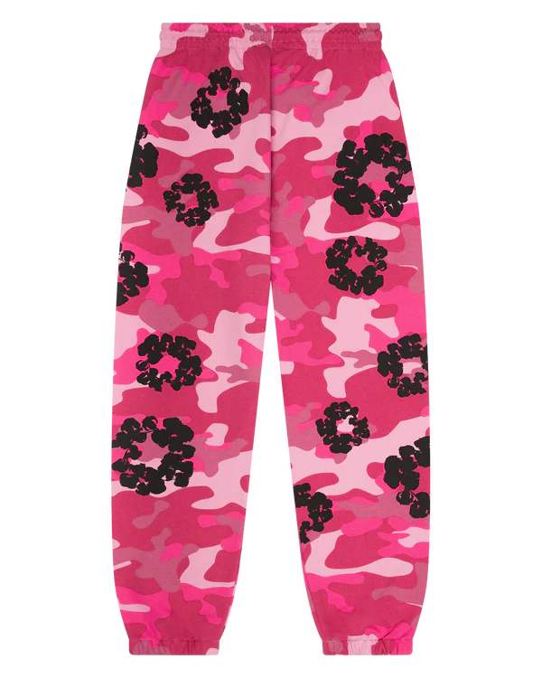 DENIM TEARS - Camo - Pink - Sweatpants - Fitted Central PNW