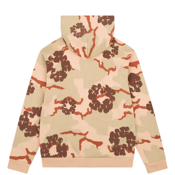 DENIM TEARS - Camo - Tan - Hoodie - Fitted Central PNW