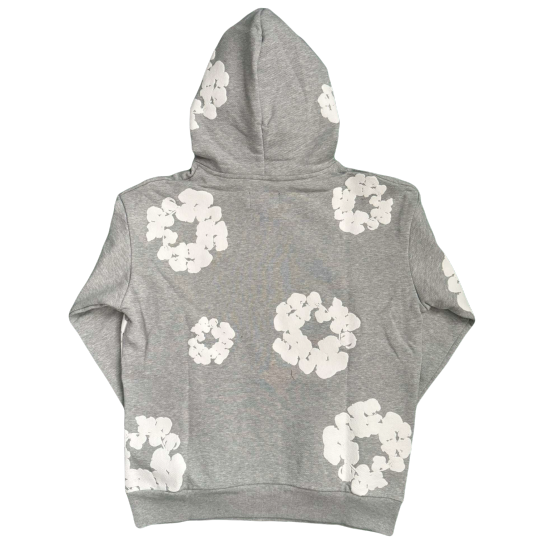 DENIM TEARS - Grey - Hoodie - Fitted Central PNW