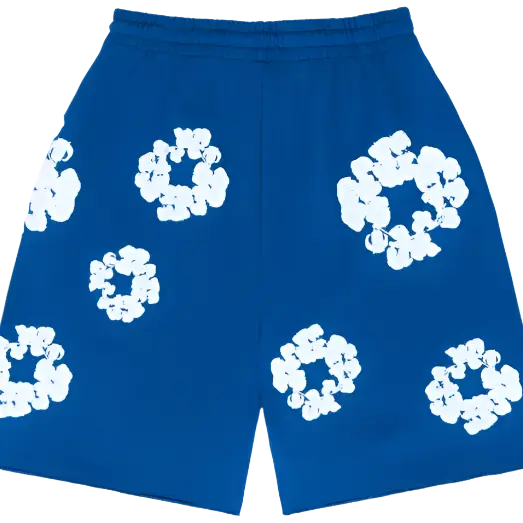 DENIM TEARS - Shorts - Blue - Fitted Central PNW