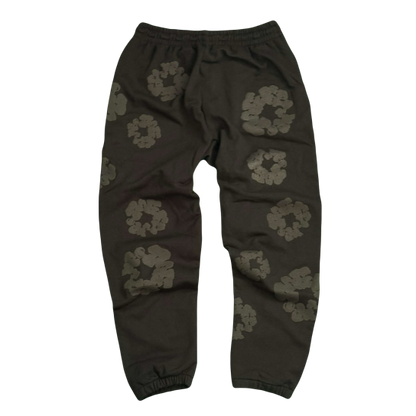 DENIM TEARS - Black Monochrome - Sweatpants - Fitted Central PNW