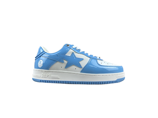 BAPESTA - WHITE/BLUE - Fitted Central PNW