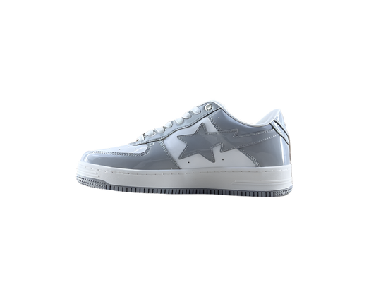BAPESTA - GREY/WHITE - Fitted Central PNW