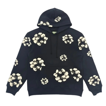 DENIM TEARS - Cactus- Black - Hoodie - Fitted Central PNW