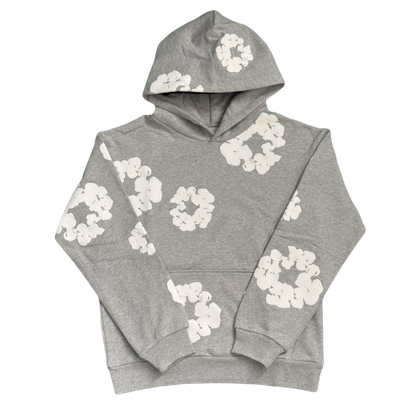 DENIM TEARS - Grey - Hoodie - Fitted Central PNW