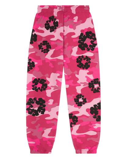 DENIM TEARS - Camo - Pink - Sweatpants - Fitted Central PNW