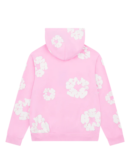 DENIM TEARS - Powder Pink - Hoodie - Fitted Central PNW