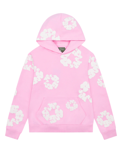 DENIM TEARS - Powder Pink - Hoodie - Fitted Central PNW